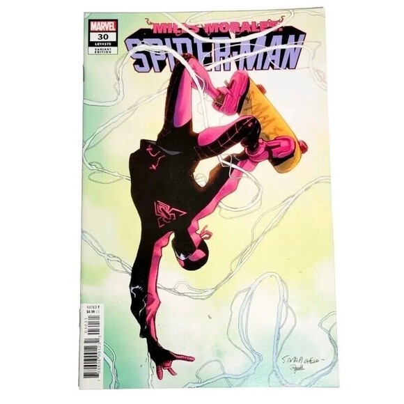 SPIDER-MAN MILES MORALES LOT of 3 10th Anniversary Cover & Variant #3 NM/M - Picture 5 of 7